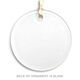 Photo Plus Text Glass Ornament Image 2 of 10